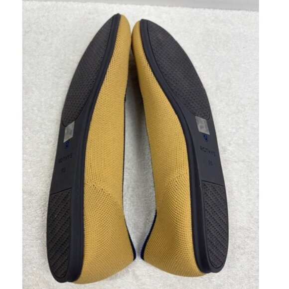 Rothy’s The Square Toe Slip-On Flats Limited Edition Chai Size 9.5 NWOB - Picture 10 of 10